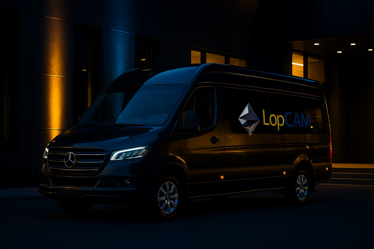 Van da Lopcam Transportes - Frota moderna e confortável